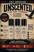 Unscented Performance Biomimetic Beard Oil Collection